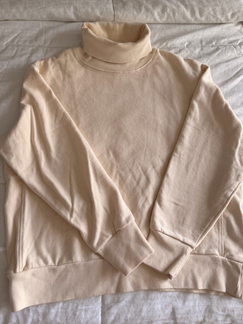 Zara Men's Yellow Turtleneck Sweater